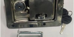 COM-1428 (Stainless Steel Double Locking ) Canopy Lock WITH Keys