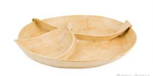 Areca Leaf Compartment Tray