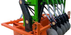 Multi Crop Raised Bed Planter 5 Disc Tines 5-row Seeder