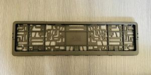 New Book Model Four Wheeler Number Plate Frame