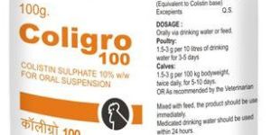 Coligro 100mg Colistin Sulphate 10% Water Soluble Powder