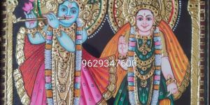 Radha Krishna Tanjore Paintings