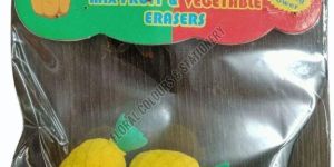 3D Pineapple Rubber Eraser Set