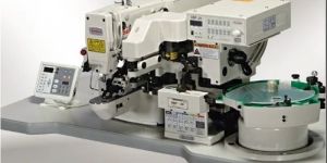 Electronically Controlled Button Sewing Machine