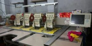 Swf Brand Used 4 Head Embroidery Machine