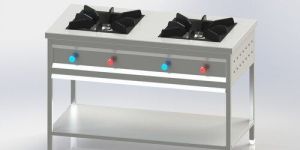 Double Burner Cooking Range