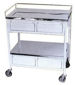 Medicine Trolley with 4 Drawer