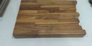 Natural Teak Wood Sports Flooring