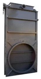 guillotine slide gate damper