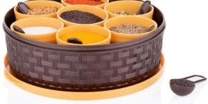 Round Masala Box