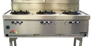 Three Burner Cooking Range