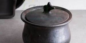 Hamlei: Manipur Black Pottery Gravy Pot