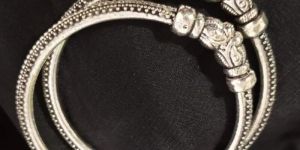 92 5 pure silver antique ladies bangles