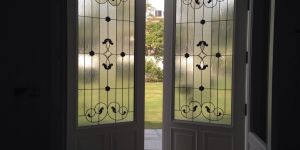 Stained Glass Door ( Grill Series)