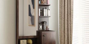 Bella Dresser Unit / Dressing Table with Mirror