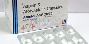 Atostol ASP Aspirin 20mg Atorvastatin 75mg Capsules