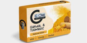 g-one sandal turmeric bath soap