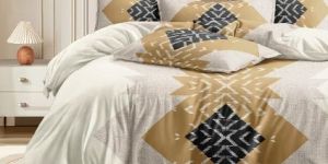 Sajawaat Home Ultrasoft Mircofiber Double Bed Valentine 6 pc Comforter Set