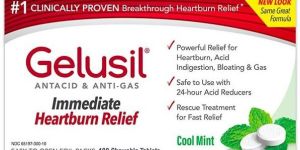 Gelusil Antacid Antigas Chewable Tablets