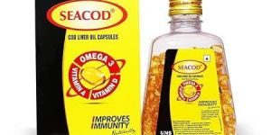 Seacod 300mg Pure Cod Liver Oil Capsules