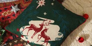 Digital Print Christmas Cushion Cover