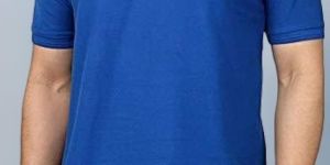 Mens Royal Blue Polo T-Shirt