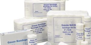 Cotton White Multi Size Gauze Bandage
