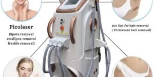 4 in 1 Clinical Ipl Laser Machine With Ndyag Pico and RF