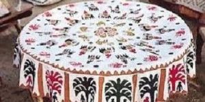 Cotton Hand Block Printed Table Cloth