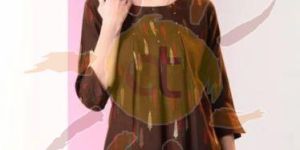 Ladies Brown Tunic Top