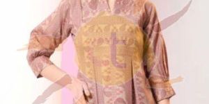 Ladies Rust Pink Tunic Top