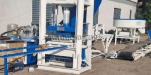 6 Bricks Semi Automatic Fly Ash Bricks Machine