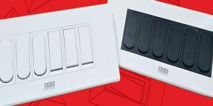 Flat Front Frame Modular Plate