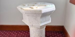 White Marble Baptism