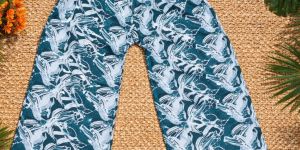 Women Printed Palazzo with Double Side Pocket