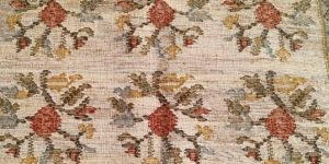 Floral Pattern Handmade Jute Rug