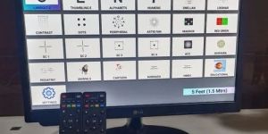 LCD Visual Acuity Chart