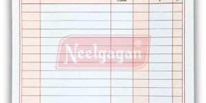 Neelgagan No.1 Small And No.2 Big Delivery Challan Book