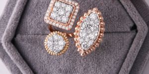 Ladies Party Wear Diamond Ring