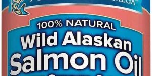 Pure Alaska Omega 3 Salmon Oil Capsules