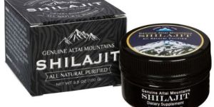Pure Shilajit Resin 5 Month Supply Golden Grade Altai Mountains Russia