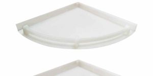 3 Piece ABS Bathroom Corner Shelf