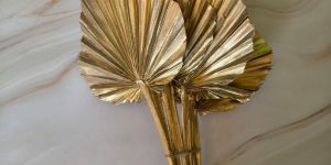 Dried Golden Palm Spear