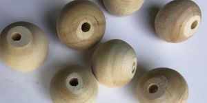 Natural Wooden Round Ball