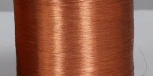 Red Copper Polyester Zari Threads