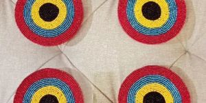 Embroidered Coasters