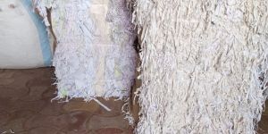 ruled cutting paper scrap