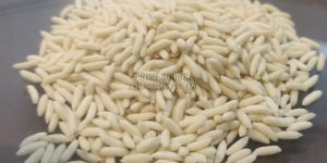 white fortified rice kernels