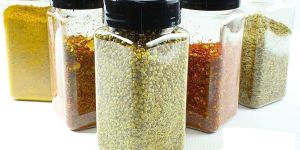 Glass Spice Jar