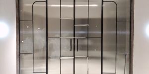Glass Profile Fix Swing Door